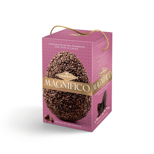 Picture of CONDORELLI MAGNIFICO CHOCOLATE EGG CACAO BEANS 230 GRAMS